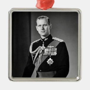 Remembering Prince Philip 1921-2021 Metal Ornament