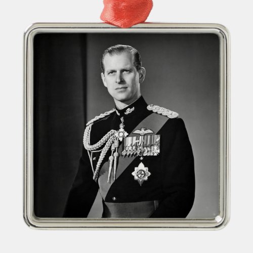 Remembering Prince Philip 1921_2021 Metal Ornament
