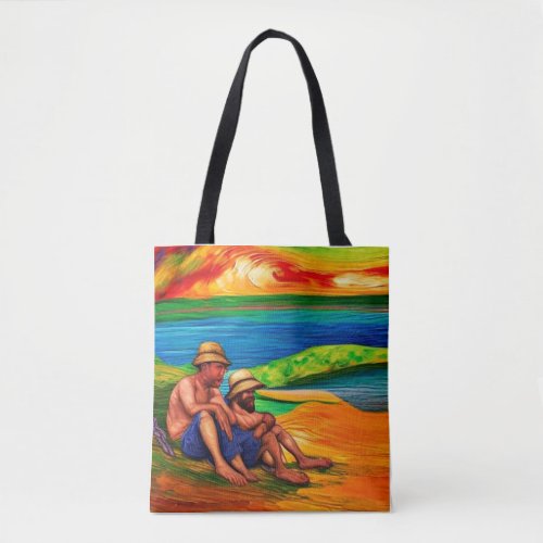 Remembering the past tote bag