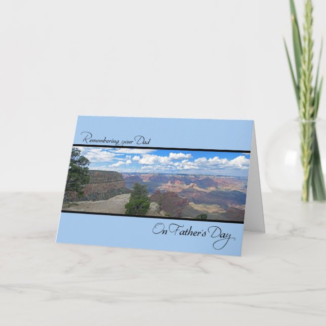 Remembering your Dad Card (Front)