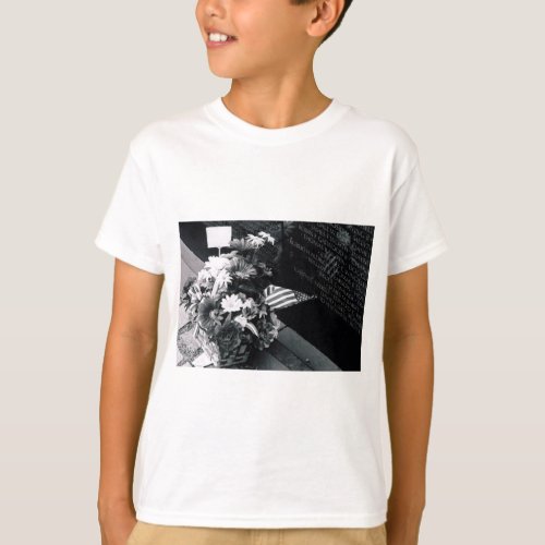 Remembrance At Vietnam Memorial Light Shirt Kids