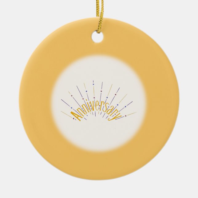 Remembrance - ceramic ornament (Front)