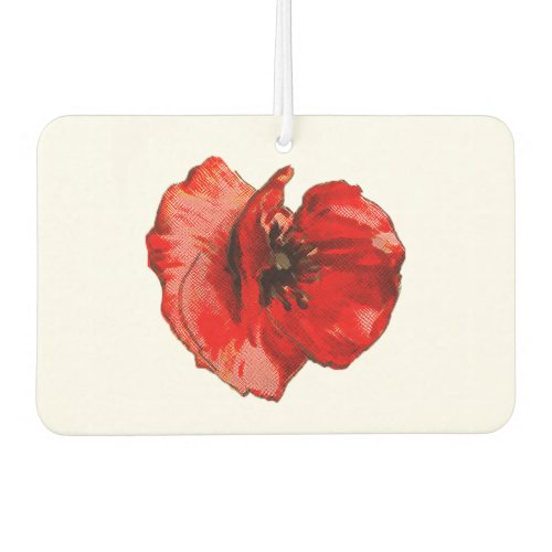 Remembrance day car air freshener