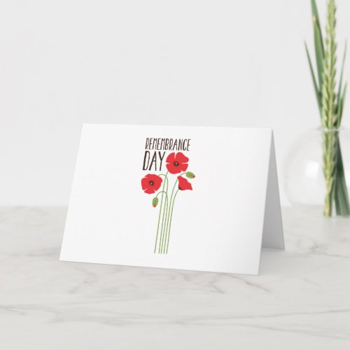Remembrance Day Card