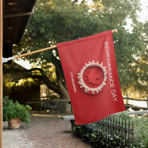 Remembrance Day House Flag