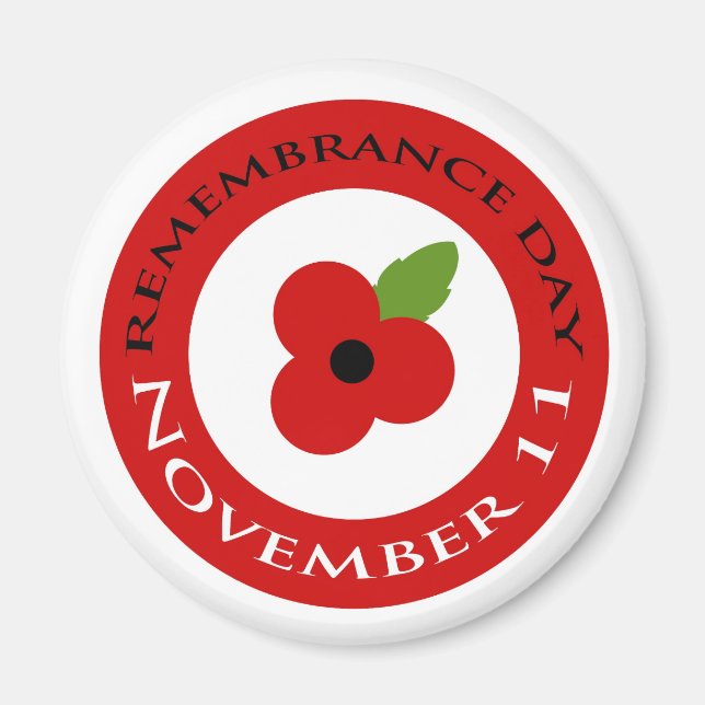 Remembrance Day - Magnet (Front)