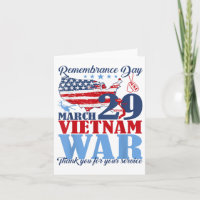 Remembrance Day March 29 Vietnam War Veteran 