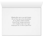 Remembrance Day Poppy Field (Inside Horizontal (Bottom))