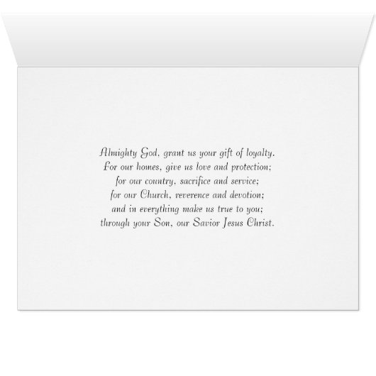 Remembrance Day Poppy Field (Inside Horizontal (Bottom))