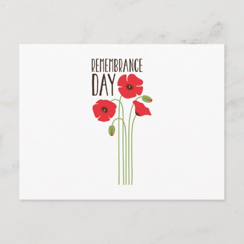 Remembrance Day Postcard