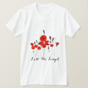 Remembrance Day Red Poppy T-Shirt