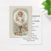 Remembrance Holy Card Jesus First Holy Communion (Desk)