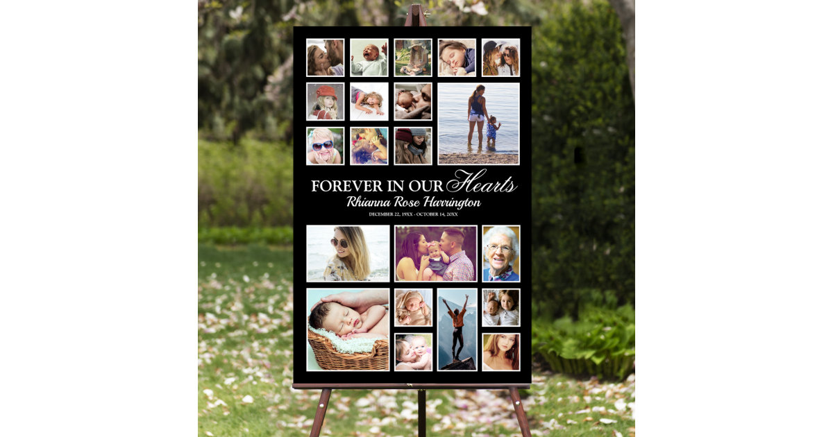 Custom Photo Memorial Gifts, Remembrance Photo Collage, Bereavement Gift,  Memorial Gift Ideas