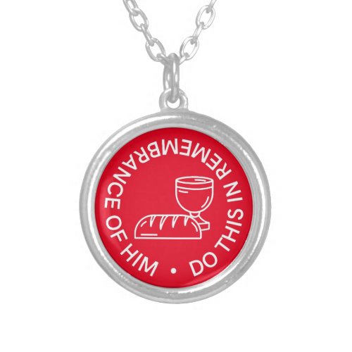 Remembrance of Him Communion Necklace