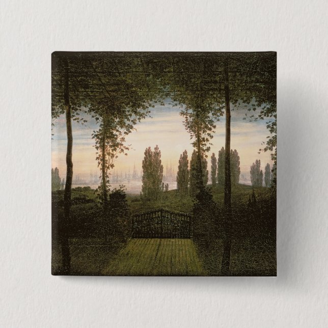 Remembrance of Johann Bremen Button (Front)