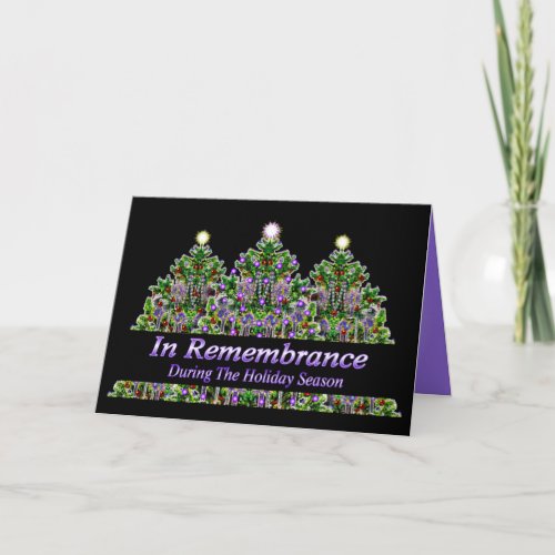 Remembrance of Loved One During Holiday Card