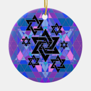 Remembrance of the Holocaust. Ceramic Ornament