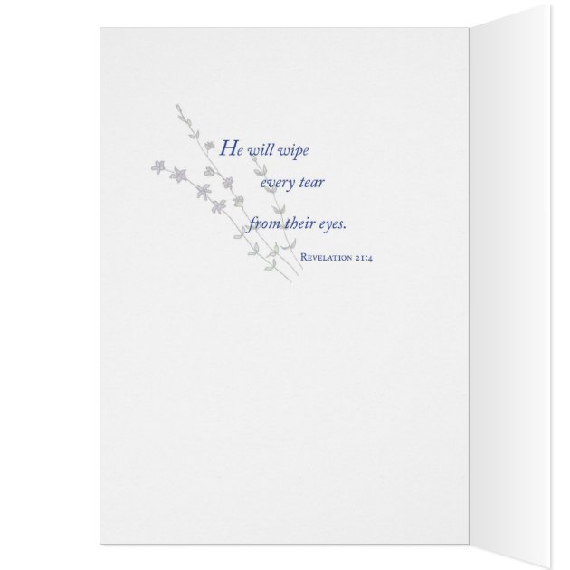 Remembrance On Anniversary Of Loved One's Death Card | Zazzle