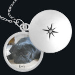 Remembrance Pet Photo Pendant Locket - memorial<br><div class="desc">1) Use the 'customize it' tab to add your text, photos to this customizable item. 2) Use the 'add text field to add text - choose a font (f) and color for the font, size as desired. 3) Add a photo using 'add image' tab. 4) If you require help adding...</div>