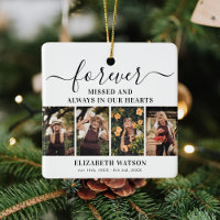 Remembrance Photo Collage | Forever in Our Hearts