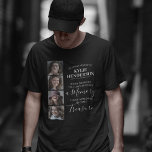 Remembrance Photo Collage Memorial T-Shirt<br><div class="desc">Grief is a journey that's unique to every person. Our new 'In Loving Memory' customizable t-shirts are designed to bring healing and comfort during these tough times. The shirts feature a lovely 4-picture collage of your loved one, their name, and significant dates, coupled with a heart-tugging quote that says, 'When...</div>