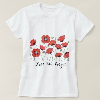 Remembrance Poppy T-Shirt