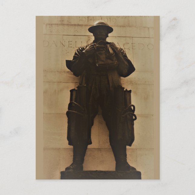 Remembrance Royal Artillery Postcard (Front)