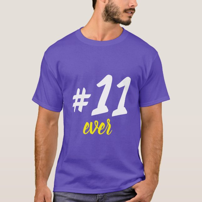 Remera #11 ever oscura T-Shirt (Front)