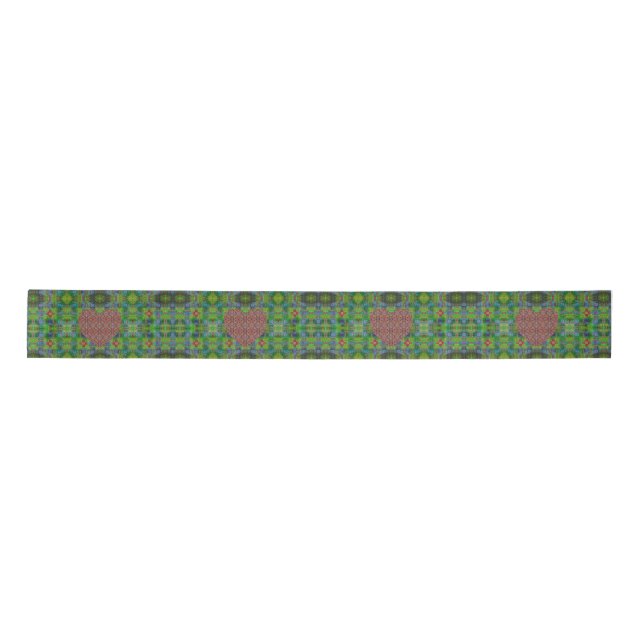 Remeura Field Hearts Satin Ribbon (Front)