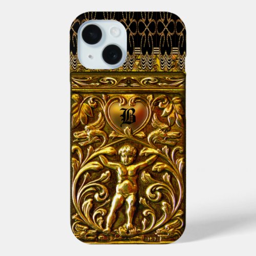 Remiel Cherub Love Monogram iPhone 15 Case