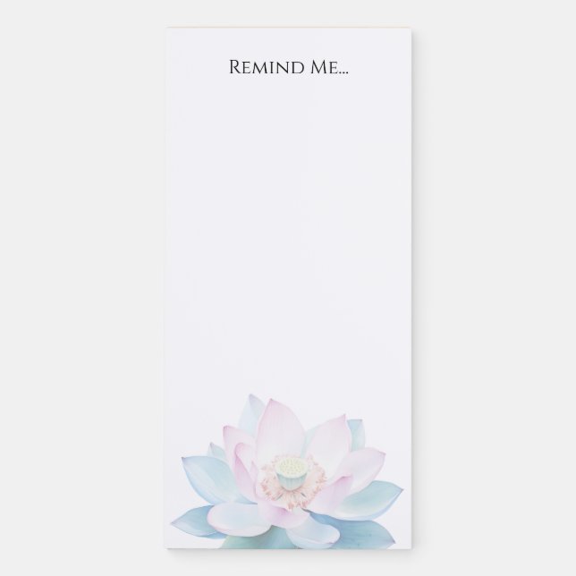 Remind Me Lotus Notepad (Front)