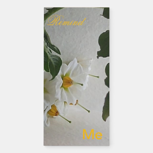 Remind Me Magnetic Notepad (Front)