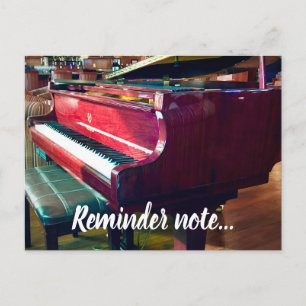 Reminder Note Postcard