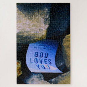Reminder of God's Love For You. Christian Faith Jigsaw Puzzle