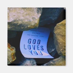 Reminder of God's Love For You. Christian Faith Magnet