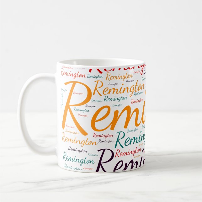 Remington Coffee Mug (Left)