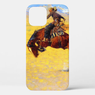 Remington Old West Horse and Cowboy iPhone 12 Case
