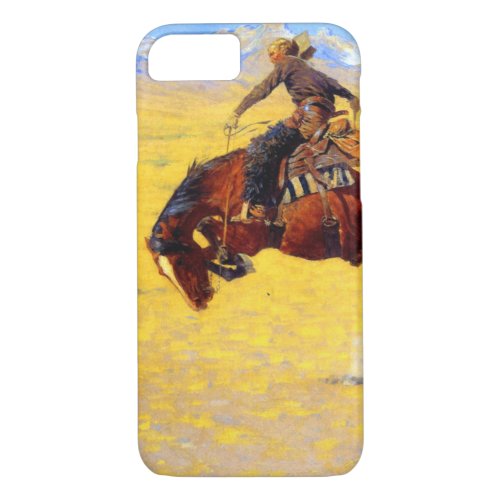 Remington Old West Horse and Cowboy iPhone 87 Case