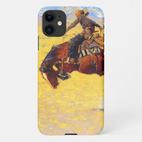 Remington Old West Horse and Cowboy iPhone 11 Case