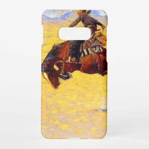 Remington Old West Horse and Cowboy Samsung Galaxy S10E Case