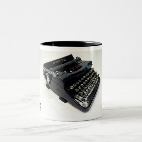 Remington Rand Model 1 typewriter Two_Tone Coffee Mug