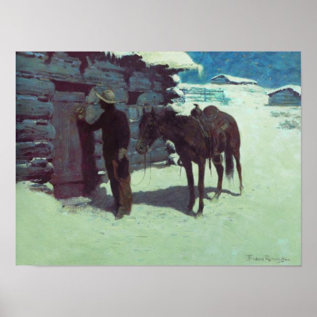 Remington The Belated Traveler Poster (Front)