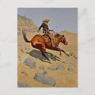 Remington - The Cowboy, 1902 Postcard