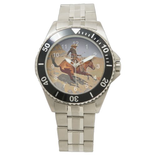 Remington The Cowboy fine art Watch