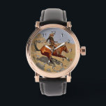 Remington - The Cowboy Watch<br><div class="desc">The Cowboy,  famous painting by Frederic Remington.</div>
