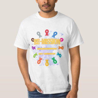 Remission cancer ribbons T-Shirt