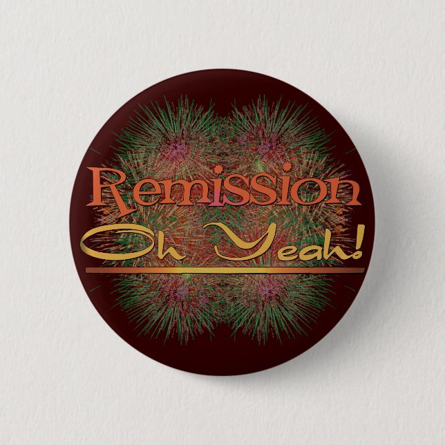 Remission - Oh Yeah! Button (Front)