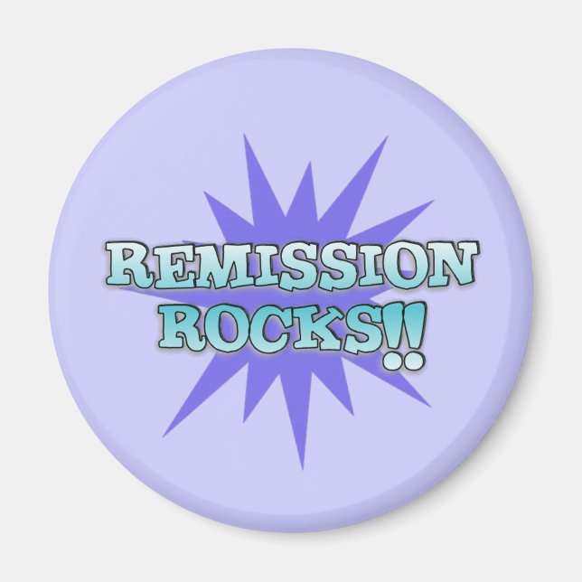 REMISSION ROCKS MAGNET (Front)