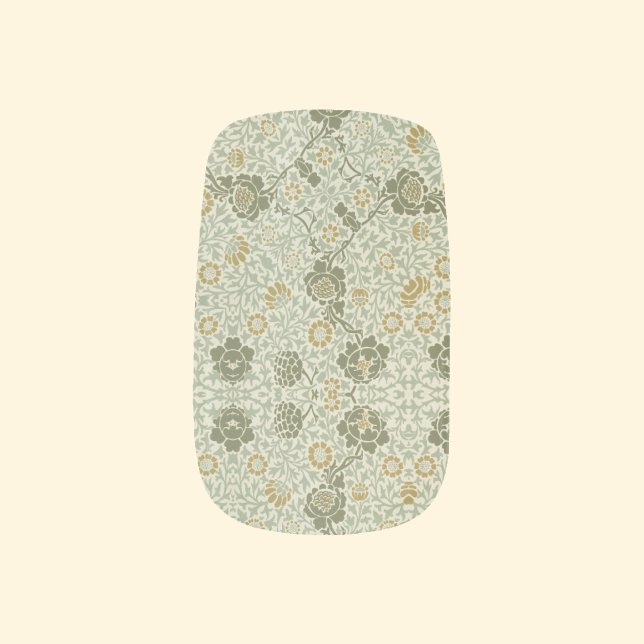 Remix Wallpaper Pattern of William Morris Grofton  Minx Nail Art (Creator Uploaded)