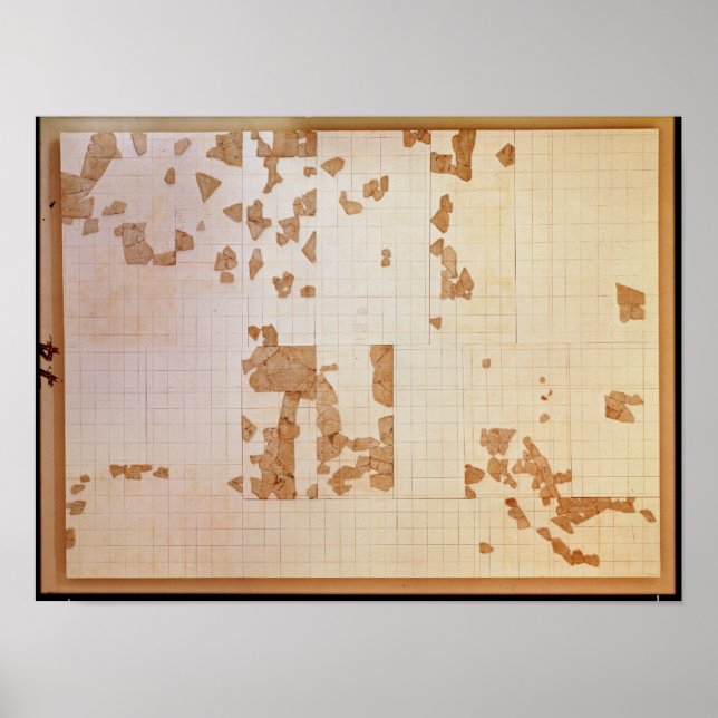 Remnant of a cadastre poster (Front)